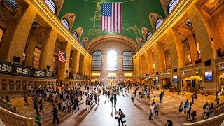 Walking Tour of Grand Central Terminal — New York City 【4K】🇺🇸 [upl. by Hattie]