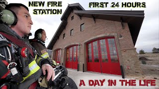 First 24 Hours in a New Fire Station  A Day in the Life [upl. by Odranoel849]