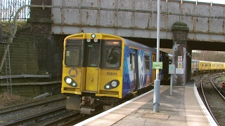 Half an Hour at 216  Birkenhead North Station 1022017  Class 507 508 terminus [upl. by Charin]