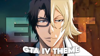 Aizen x Urahara  GTA IV Theme Edit [upl. by Enymzaj]